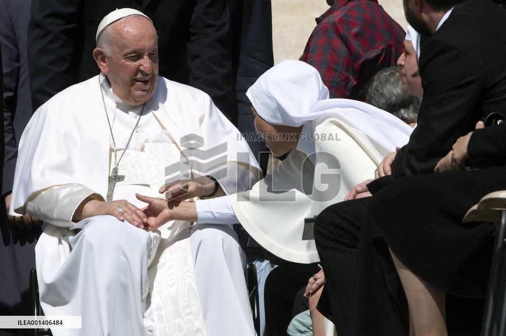 Pope Francis Weekly General Audience - Vatican