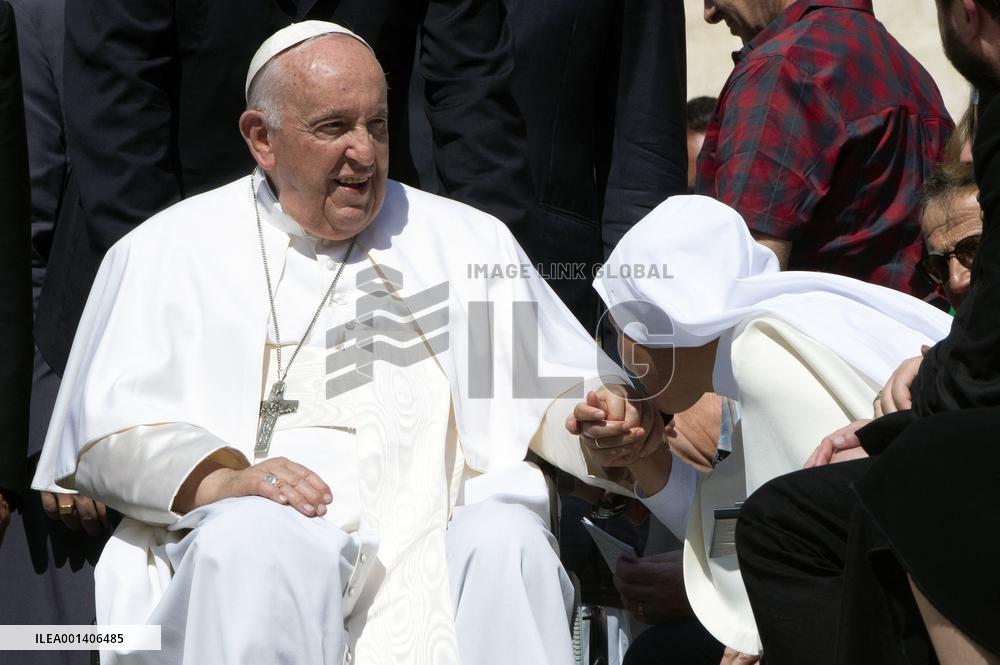 Pope Francis Weekly General Audience - Vatican