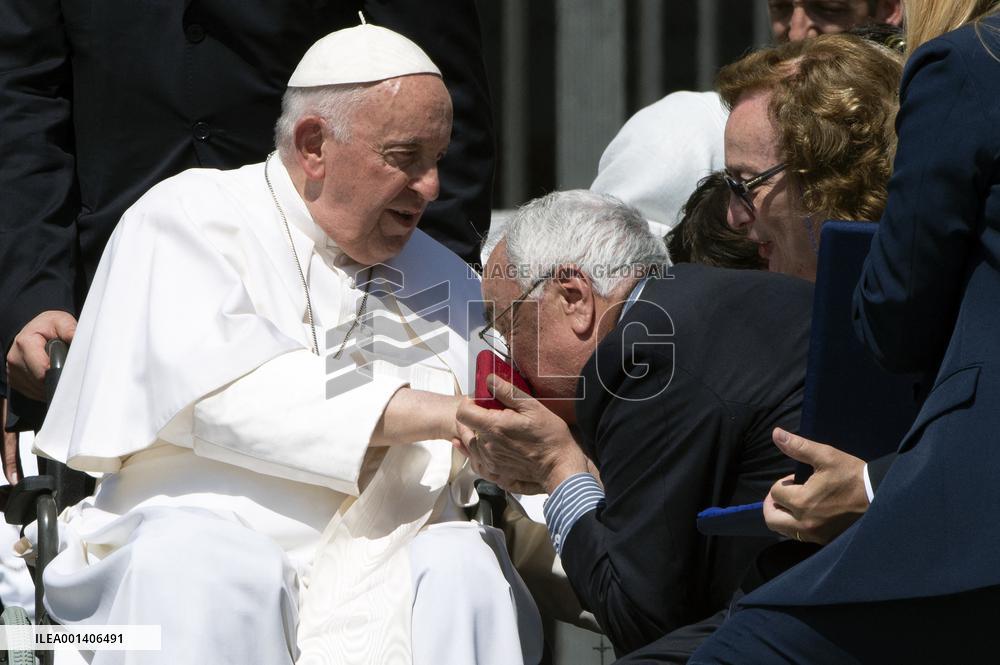 Pope Francis Weekly General Audience - Vatican
