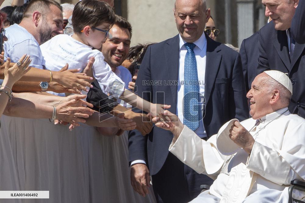 Pope Francis Weekly General Audience - Vatican
