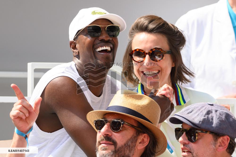 French Open - VIPs In The Stands