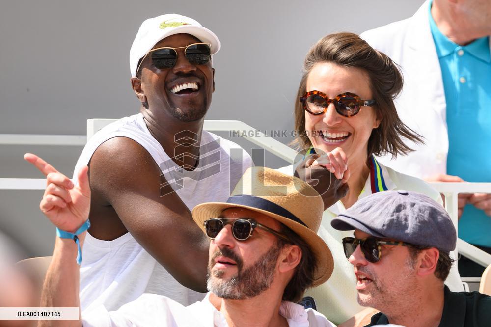 French Open - VIPs In The Stands