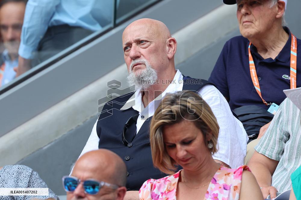Roland Garros 2023 - Celebrities In The Stands - Day 11 NB