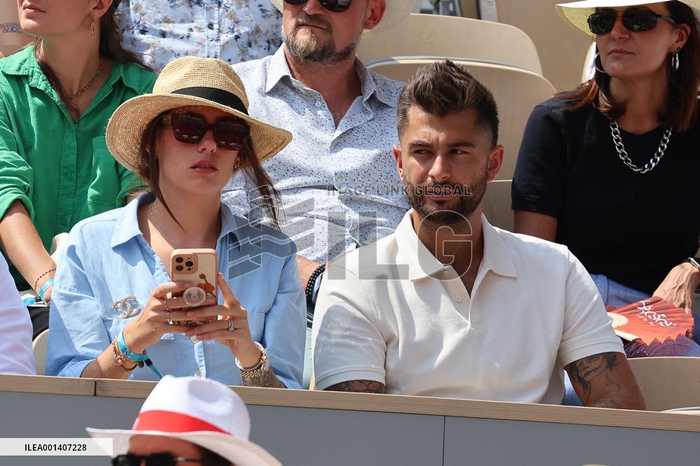 Roland Garros 2023 - Celebrities In The Stands - Day 11 NB