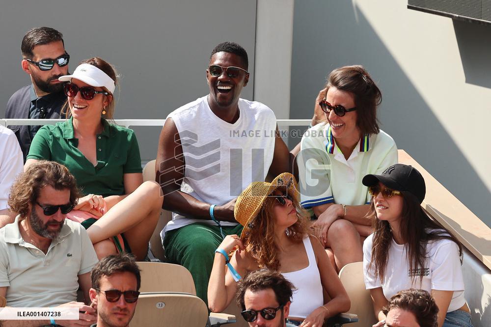 Roland Garros 2023 - Celebrities In The Stands - Day 11 NB