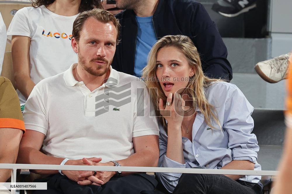 Roland Garros 2023 - Celebrities In The Stands - Day 11 NB