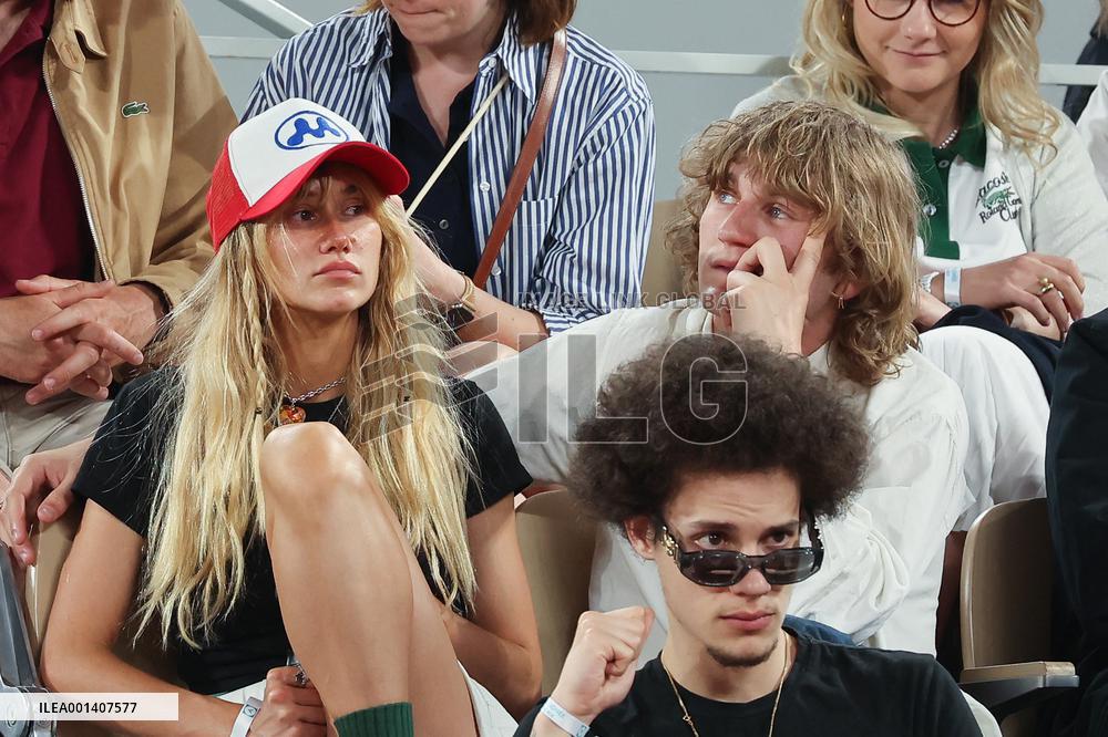 Roland Garros 2023 - Celebrities In The Stands - Day 11 NB