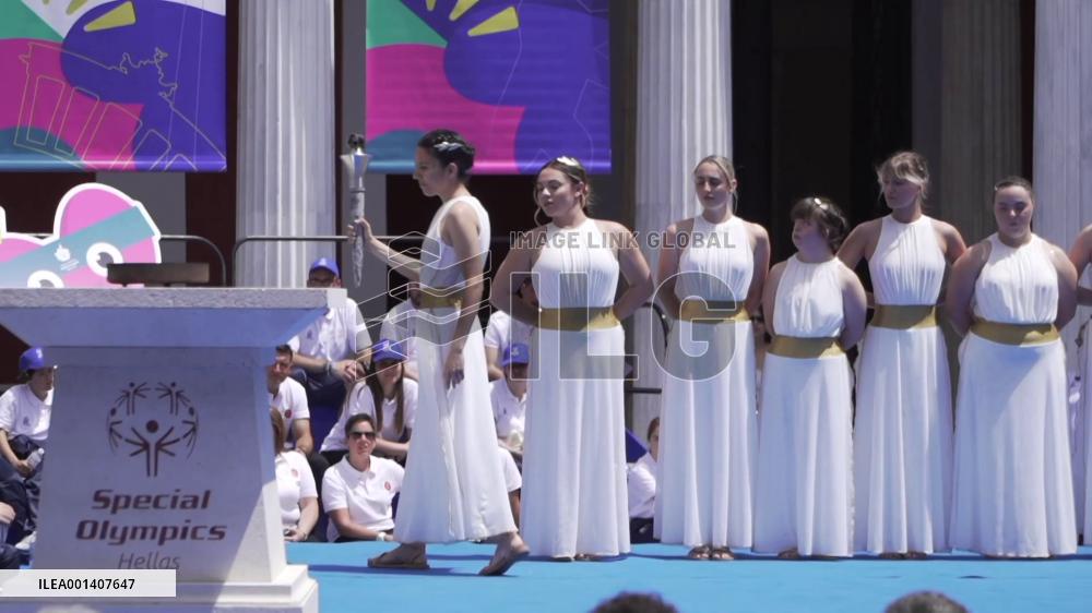 Flame for Berlin 2023 Special Olympics World Games lit in Athens