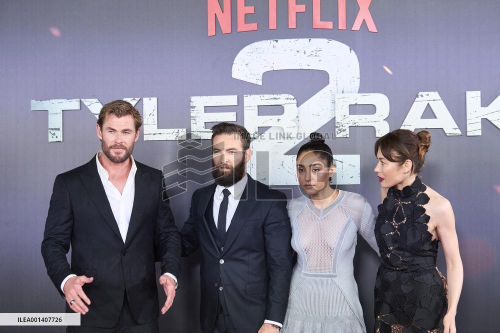 Tyler Rake 2 Premiere - Madrid