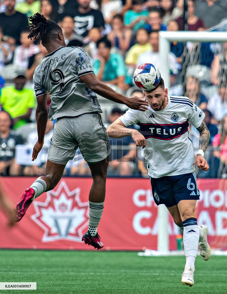 (SP)CANADA-VANCOUVER-FOOTBALL-MLS-CANADIAN CHAMPIONSHIP FINAL-VANCOUVER WHITECAPS FC VS CF MONTREAL