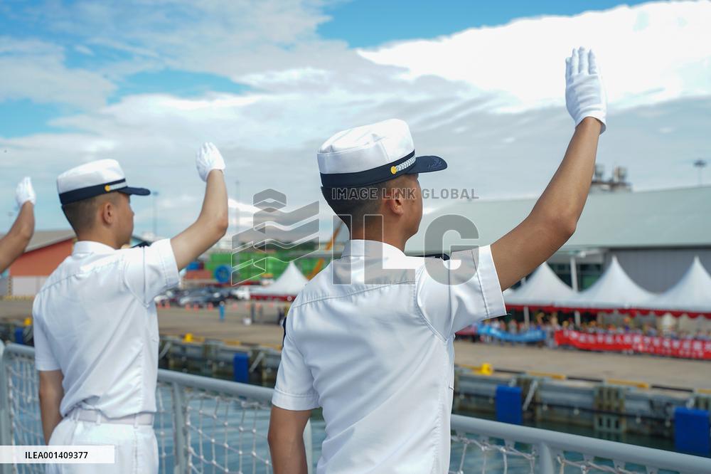 BRUNEI-CHINESE NAVAL TRAINING SHIP-GOODWILL VISIT-CONCLUSION