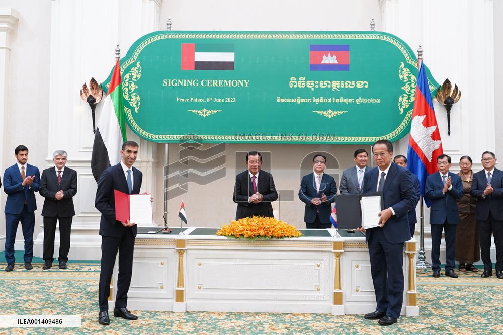 CAMBODIA-PHNOM PENH-UAE-ECONOMIC PARTNERSHIP AGREEMENT