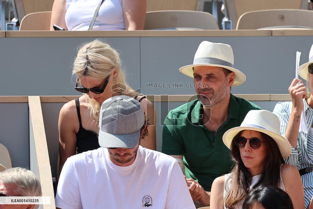 Roland Garros 2023 - Celebrities In The Stands - Day 12 NB