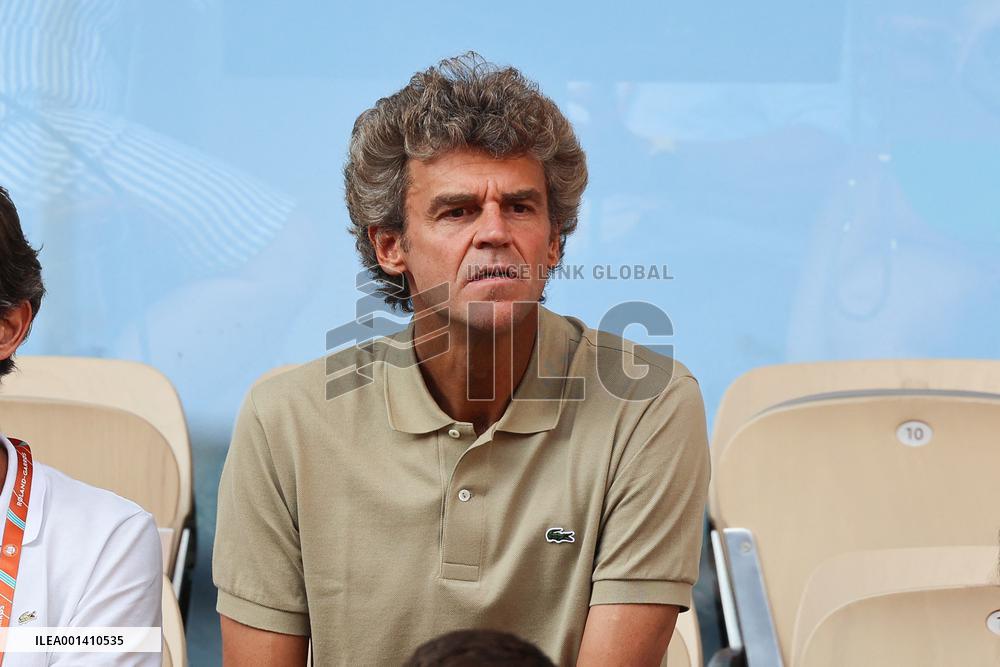 Roland Garros 2023 - Celebrities In The Stands - Day 12 NB