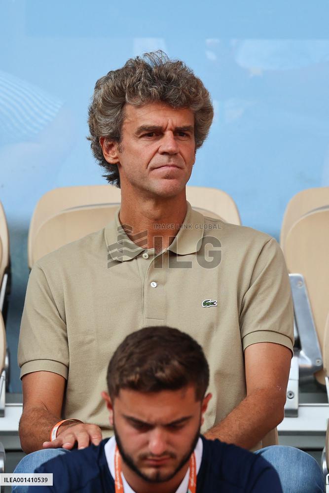 Roland Garros 2023 - Celebrities In The Stands - Day 12 NB