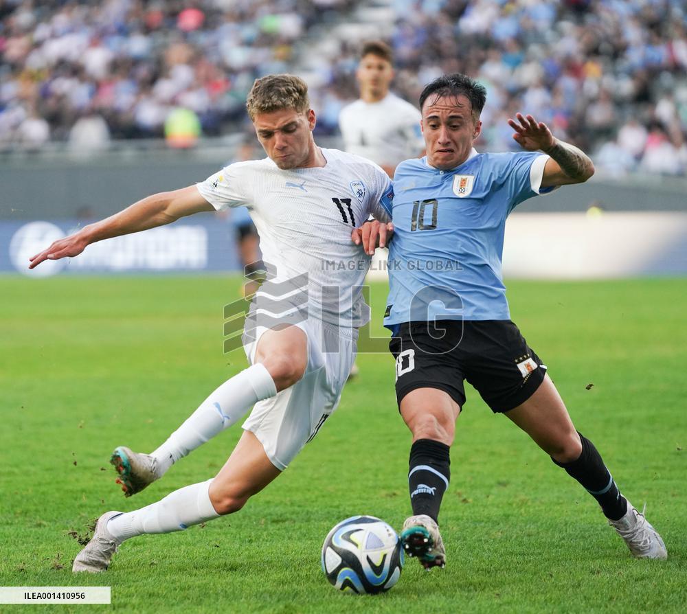 (SP)ARGENTINA-LA PLATA-FOOTBALL-2023 FIFA U20 WORLD CUP-SEMIFINAL-URUGUAY VS ISRAEL