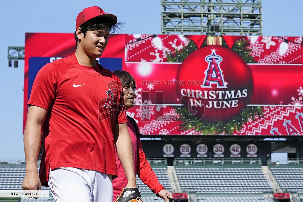 Baseball: Angels player Ohtani