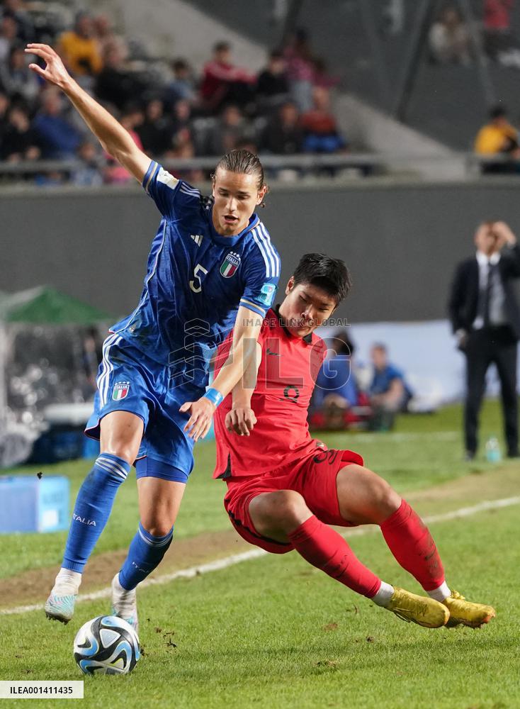 (SP)ARGENTINA-LA PLATA-FOOTBALL-2023 FIFA U20 WORLD CUP-SEMIFINAL-SOUTH KOREA VS ITALY