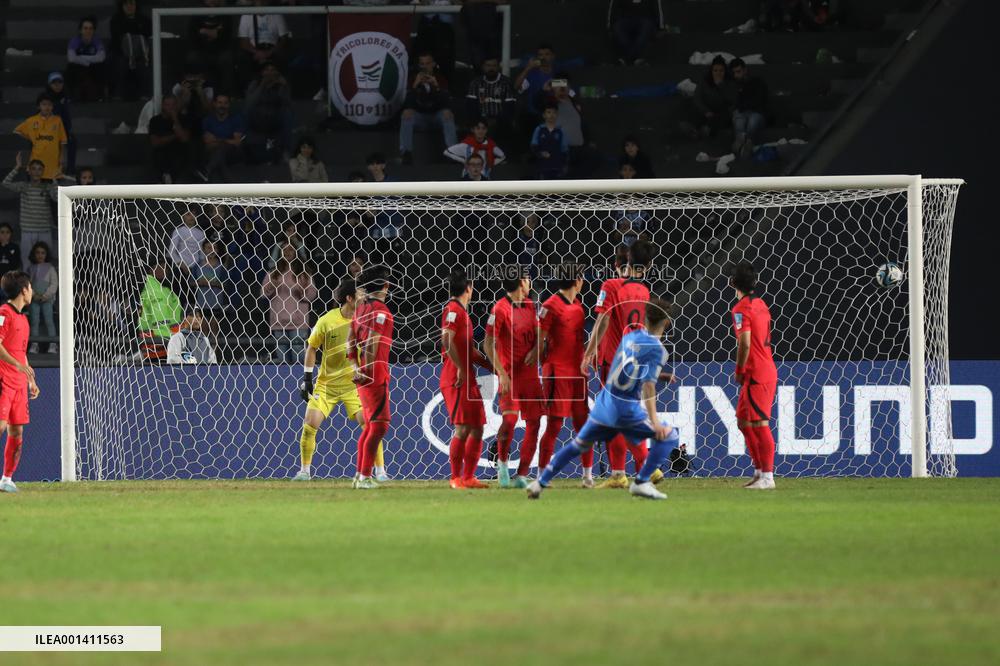 (SP)ARGENTINA-LA PLATA-FOOTBALL-2023 FIFA U20 WORLD CUP-SEMIFINAL-SOUTH KOREA VS ITALY