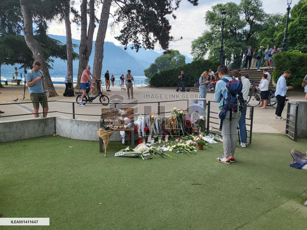 Playground Knife Attack - Annecy