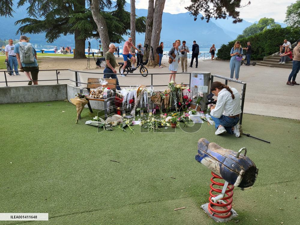 Playground Knife Attack - Annecy