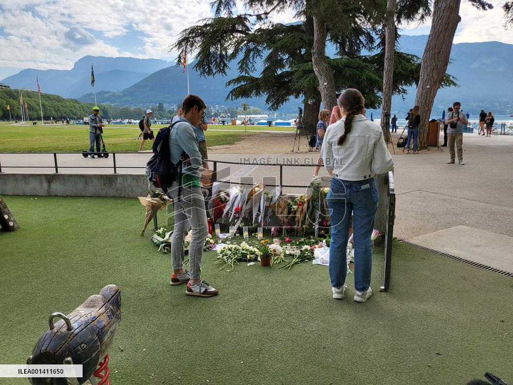 Playground Knife Attack - Annecy