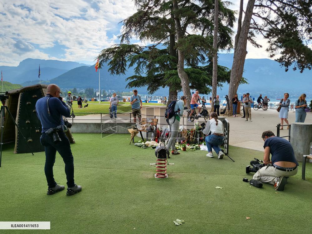 Playground Knife Attack - Annecy
