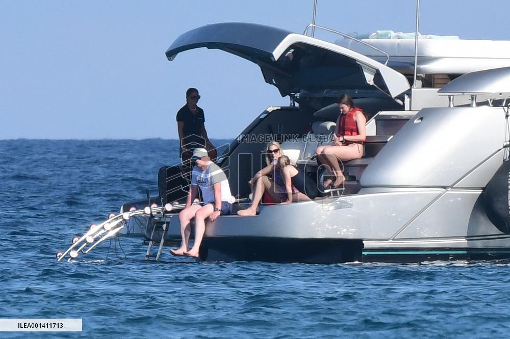 Oliver Kahn At Club 55 - St Tropez