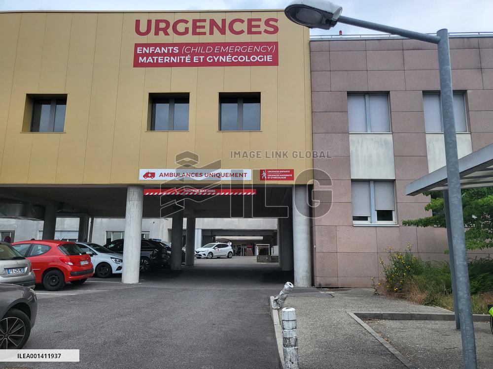 Illustration Of Annecy Hospital