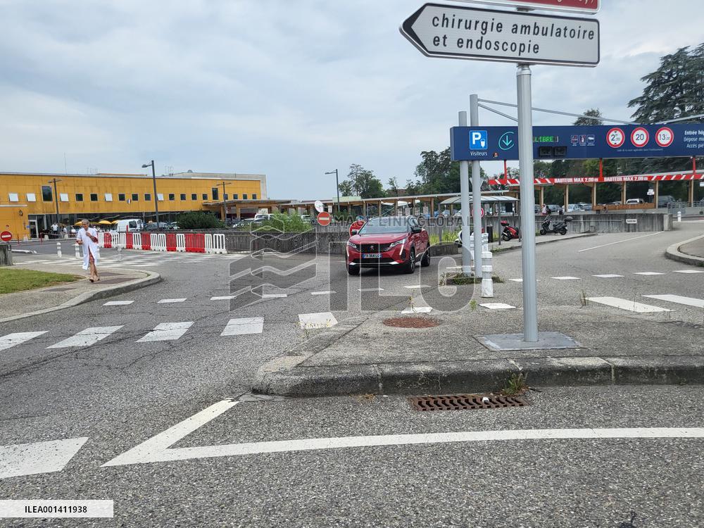 Illustration Of Annecy Hospital