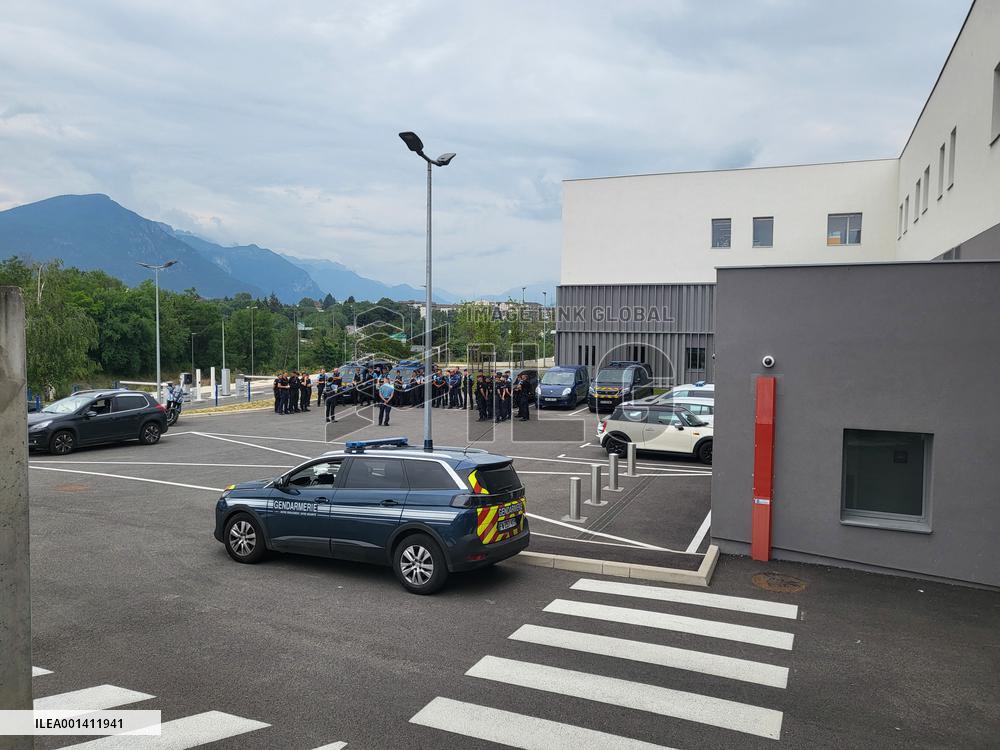 Illustration Of Annecy Hospital