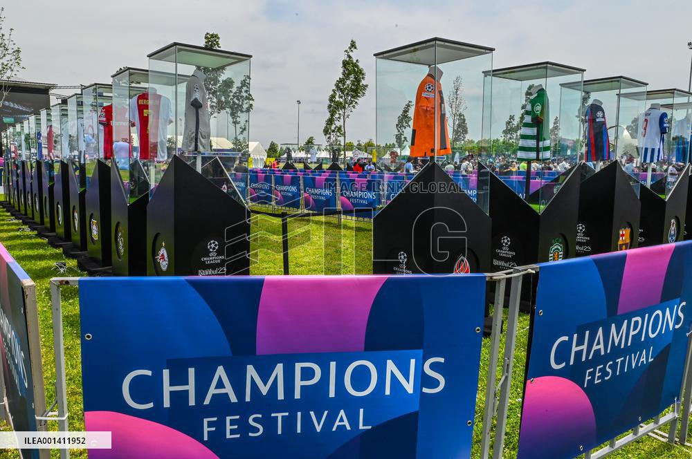 (SP)TÜRKIYE-ISTANBUL-UEFA CHAMPIONS LEAGUE 2023-FESTIVAL
