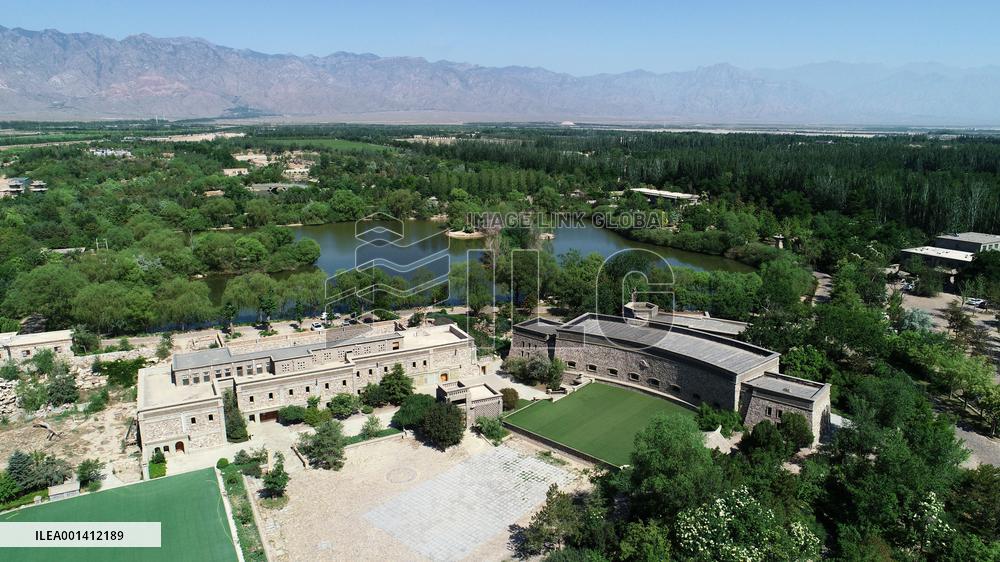 CHINA-NINGXIA-WINE INDUSTRY-AERIAL VIEW (CN)