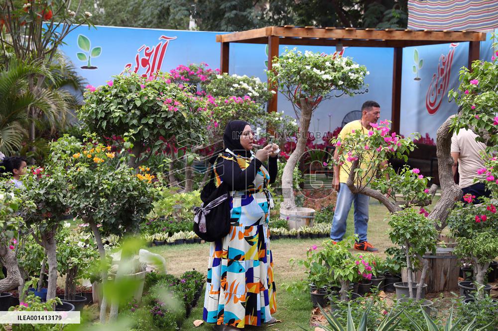 EGYPT-CAIRO-SPRING FLOWERS EXHIBITION