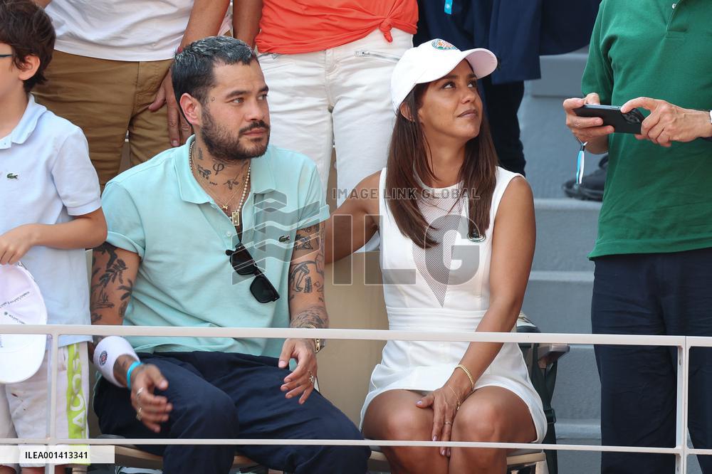 Roland Garros 2023 - Celebrities In The Stands - Day 13 NB