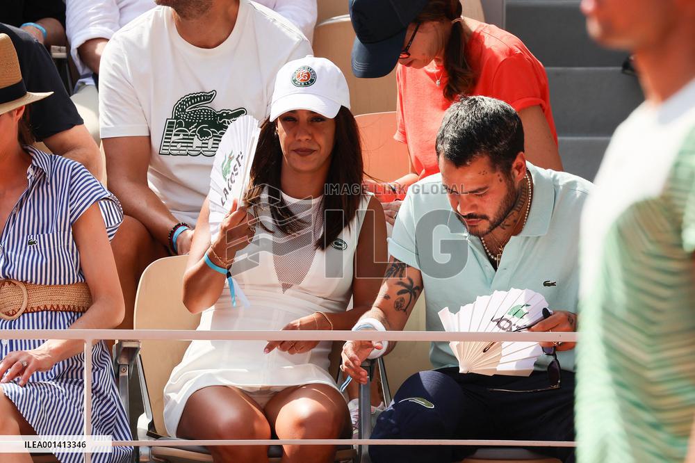 Roland Garros 2023 - Celebrities In The Stands - Day 13 NB