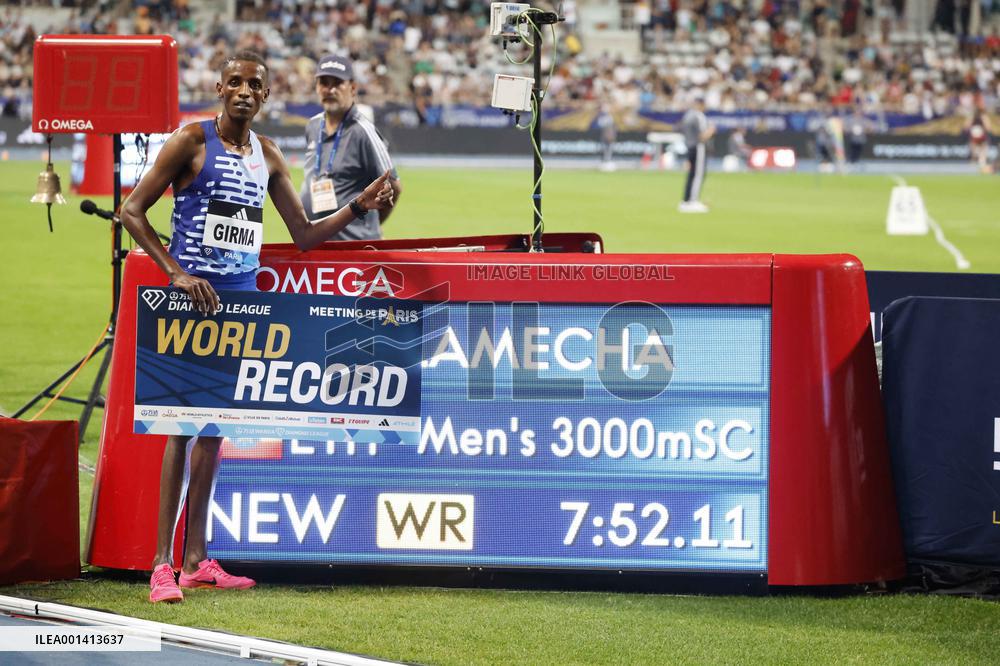 (SP)FRANCE-PARIS-ATHLETICS-DIAMOND LEAGUE-MEN'S 3000M STEEPLECHASE