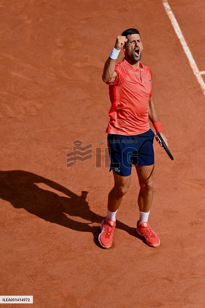French Open - Carlos Alcaraz  vs Novak Djokovic