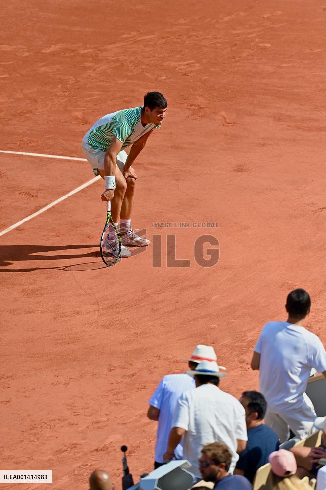 French Open - Carlos Alcaraz  vs Novak Djokovic