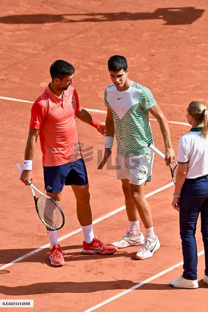 French Open - Carlos Alcaraz  vs Novak Djokovic