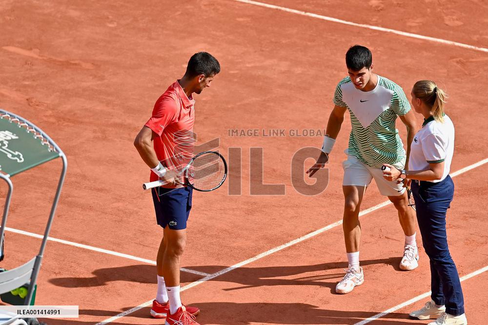 French Open - Carlos Alcaraz  vs Novak Djokovic