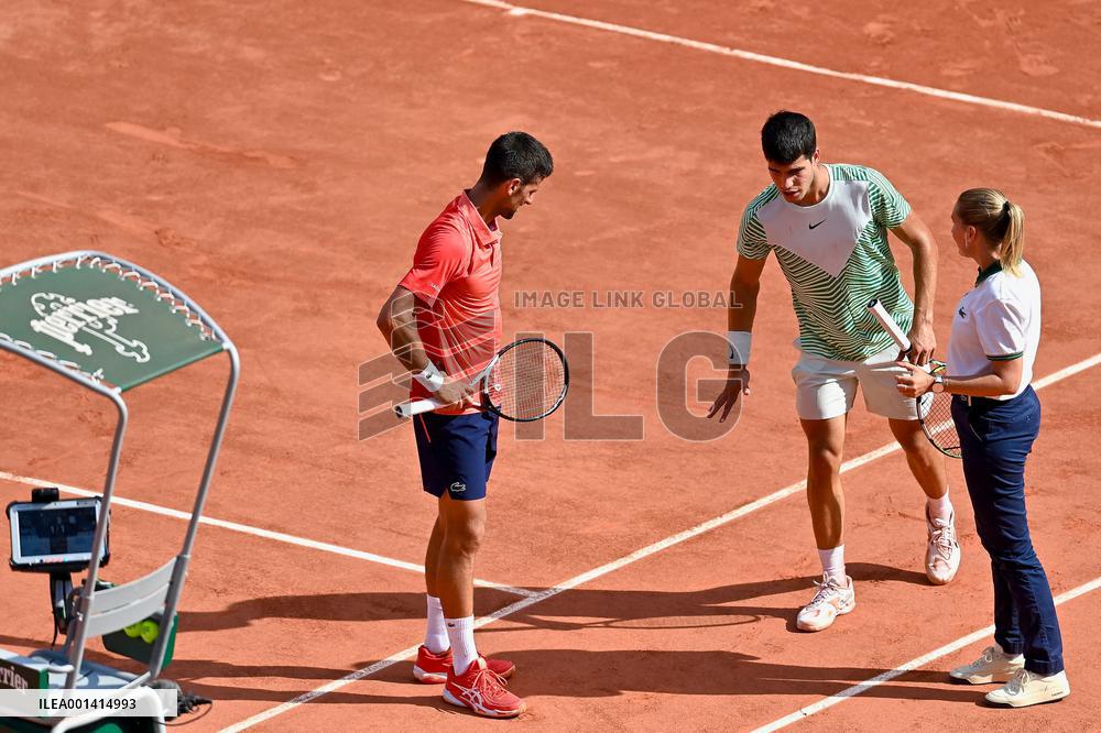 French Open - Carlos Alcaraz  vs Novak Djokovic