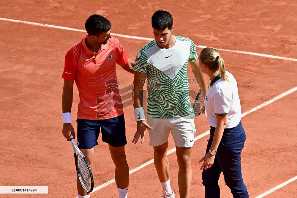 French Open - Carlos Alcaraz  vs Novak Djokovic