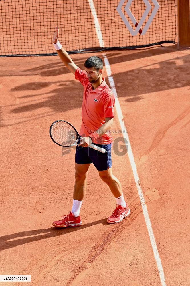 French Open - Carlos Alcaraz  vs Novak Djokovic
