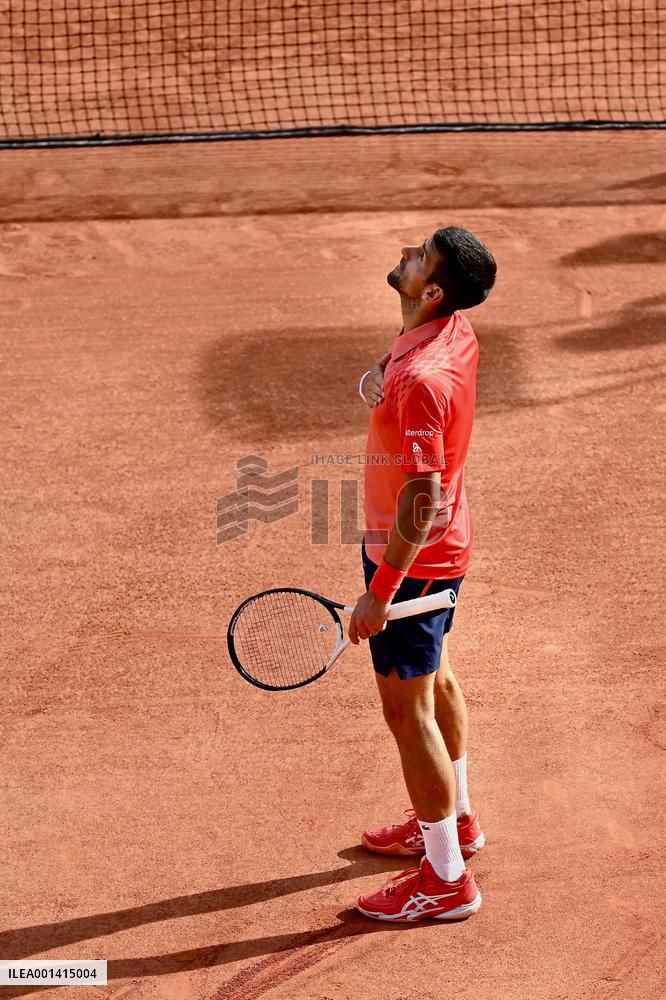 French Open - Carlos Alcaraz  vs Novak Djokovic
