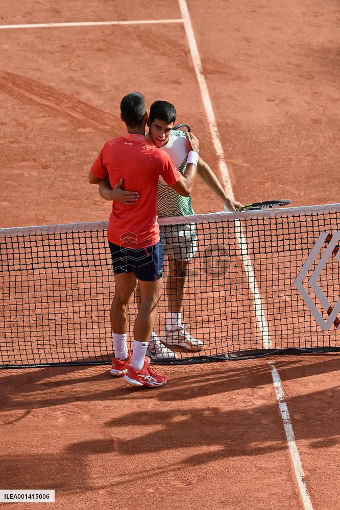 French Open - Carlos Alcaraz  vs Novak Djokovic