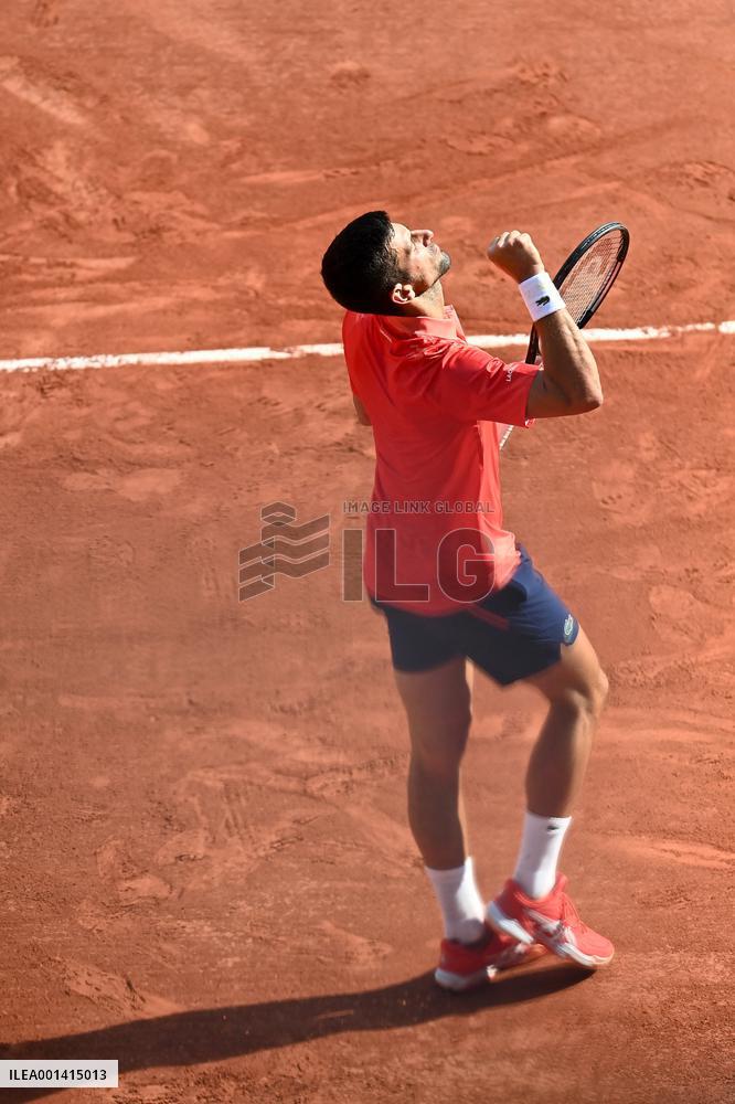 French Open - Carlos Alcaraz  vs Novak Djokovic