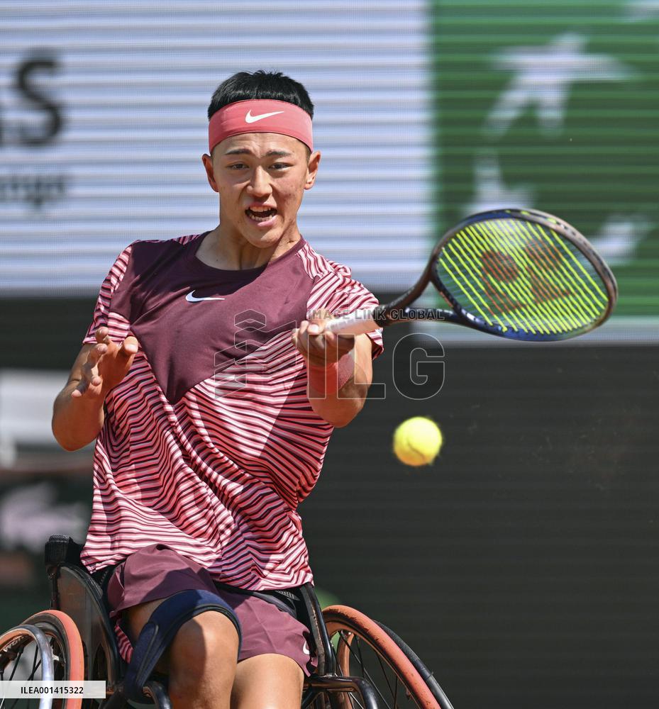 Wheelchair tennis: French Open
