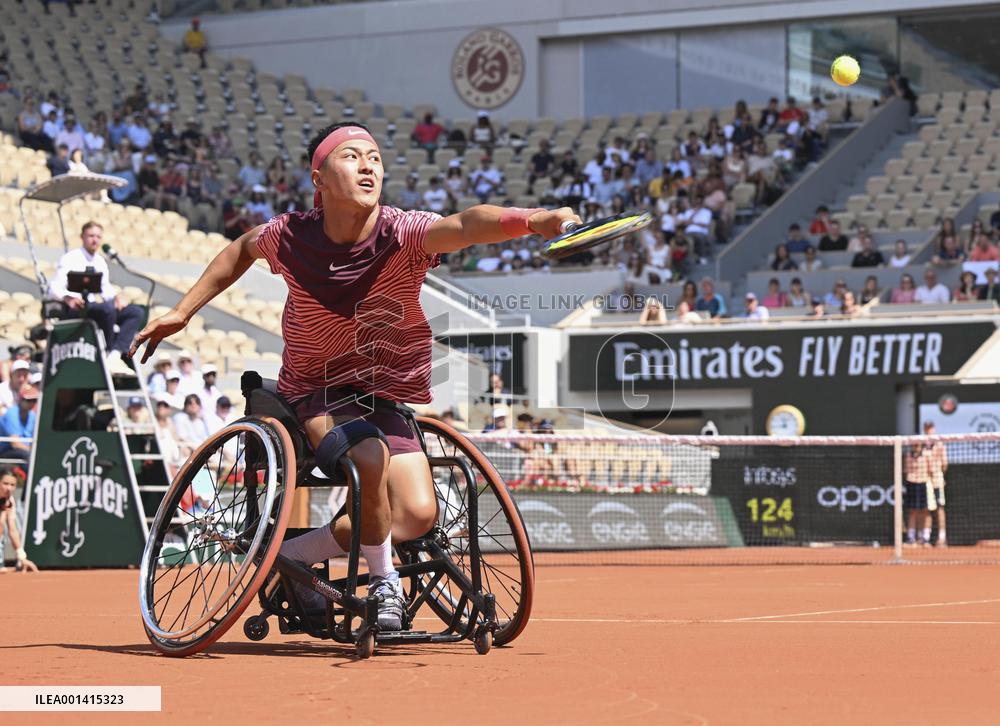 Wheelchair tennis: French Open