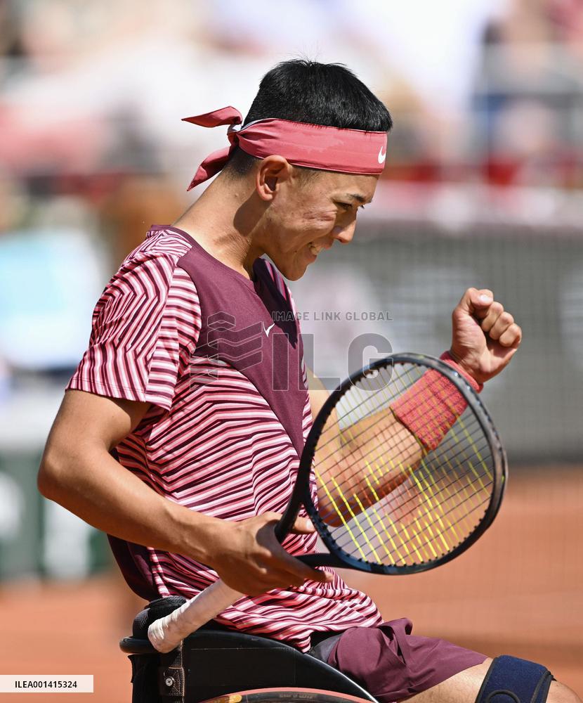 Wheelchair tennis: French Open